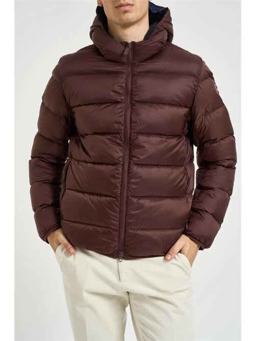quilted jkt with hooded with natural down COLMAR ORIGINAL | 12000007 3JQ257